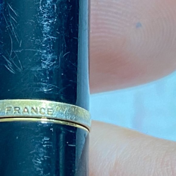 Blue Waterman Ballpoint Pen, Working Perfectly, Attractive Black and Golden Colo - Picture 3 of 10